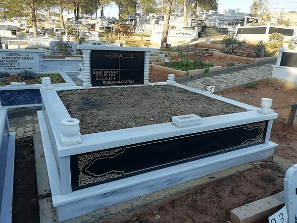 Çift Kişilik Granit Mezarlar